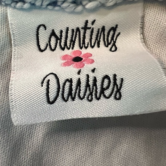 Colorful Kids Casual Dress with Floral and Striped Design - Picture 8 of 8